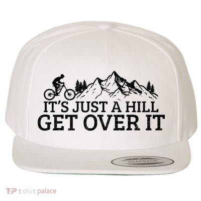 Funny Mountain Bike MTB Cycling Biking Biker Cyclist Gift Wool Snapback Cap
