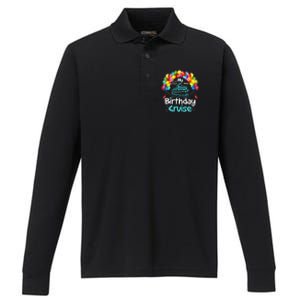 Festive My Birthday Cruise Ship Party And Gift Performance Long Sleeve Polo