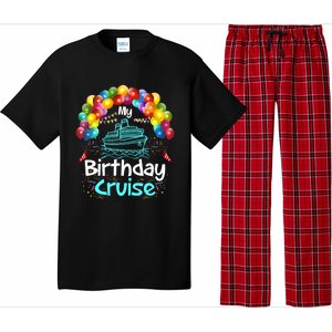 Festive My Birthday Cruise Ship Party And Gift Pajama Set