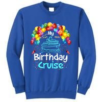 Festive My Birthday Cruise Ship Party And Gift Sweatshirt