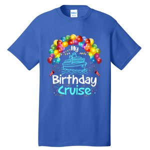 Festive My Birthday Cruise Ship Party And Gift Tall T-Shirt