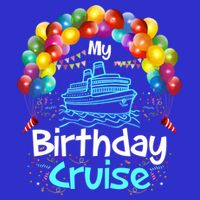 Festive My Birthday Cruise Ship Party And Gift 16 in Basic Backpack