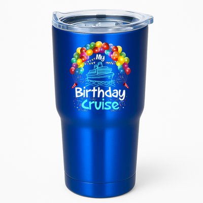 Festive My Birthday Cruise Ship Party And Gift Tumbler
