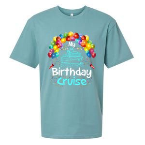 Festive My Birthday Cruise Ship Party And Gift Sueded Cloud Jersey T-Shirt