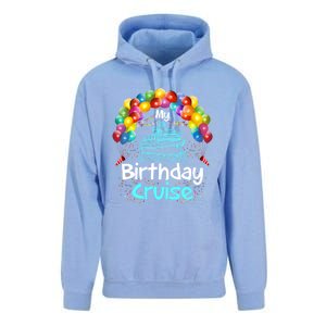 Festive My Birthday Cruise Ship Party And Gift Unisex Surf Hoodie