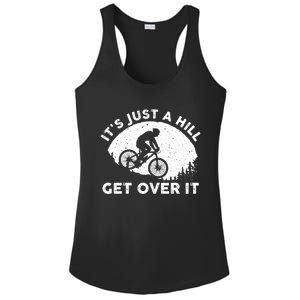 Funny Mountain Biking Design Trail Ride Lover Gift Ladies PosiCharge Competitor Racerback Tank