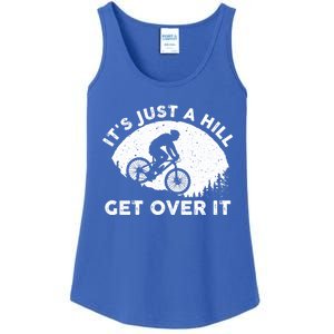 Funny Mountain Biking Design Trail Ride Lover Gift Ladies Essential Tank