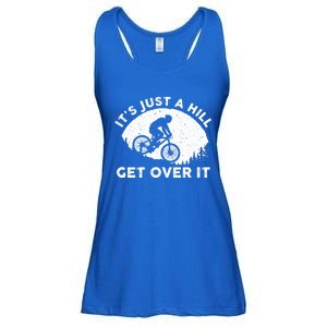 Funny Mountain Biking Design Trail Ride Lover Gift Ladies Essential Flowy Tank