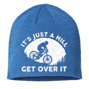 Funny Mountain Biking Design Trail Ride Lover Gift Sustainable Beanie