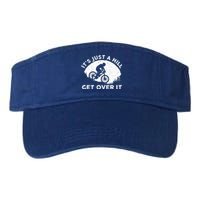 Funny Mountain Biking Design Trail Ride Lover Gift Valucap Bio-Washed Visor