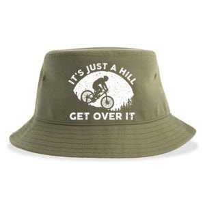 Funny Mountain Biking Design Trail Ride Lover Gift Sustainable Bucket Hat