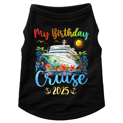 Festive My Birthday Cruise Ship Party 2025 Doggie Tank