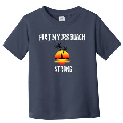 Fort Myers Beach Strong Community Strength Prayer Support Toddler T-Shirt