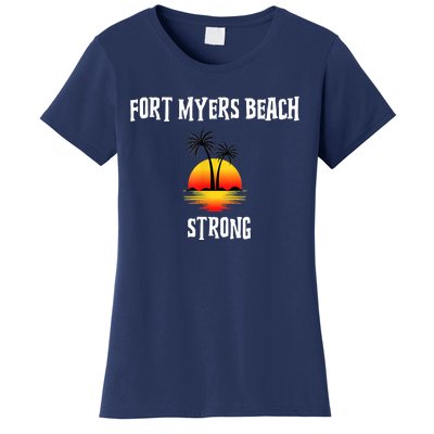 Fort Myers Beach Strong Community Strength Prayer Support Women's T-Shirt