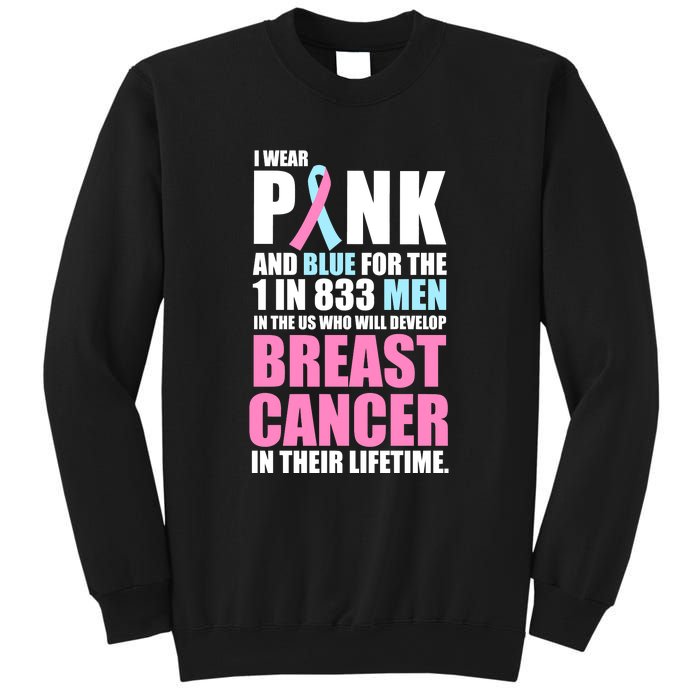 Fundraiser Male Breast Cancer Awareness Sweatshirt