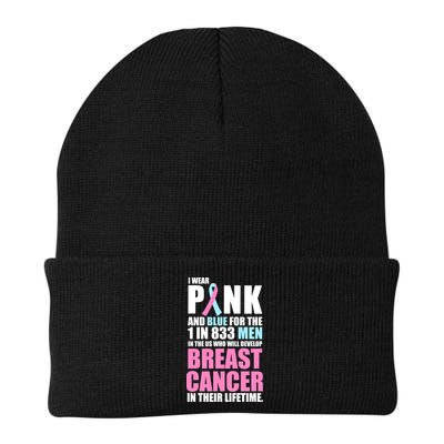 Fundraiser Male Breast Cancer Awareness Beanie
