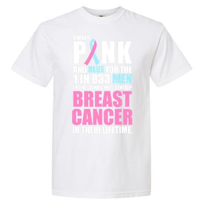 Fundraiser Male Breast Cancer Awareness Garment-Dyed Heavyweight T-Shirt