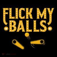 Flick My Balls Retro Vintage Multiball Pinball Arcade Game Baby Bodysuit