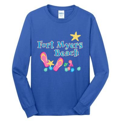 Fort Myers Beach Florida Cool Gift Tall Long Sleeve T-Shirt