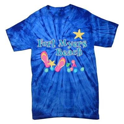 Fort Myers Beach Florida Cool Gift Tie-Dye T-Shirt