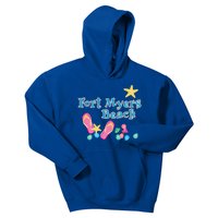 Fort Myers Beach Florida Cool Gift Kids Hoodie