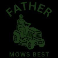 Father Mows Best Family Daddy Dad City Backpack