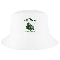 Father Mows Best Family Daddy Dad Cool Comfort Performance Bucket Hat