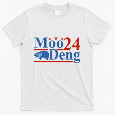 Funny Moodeng Baby Pygmy Hippo Cute Zoo For Family T-Shirt