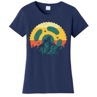 Funny Mountain Bike Art For Men Women Vintage Cycling Gear Women's T-Shirt