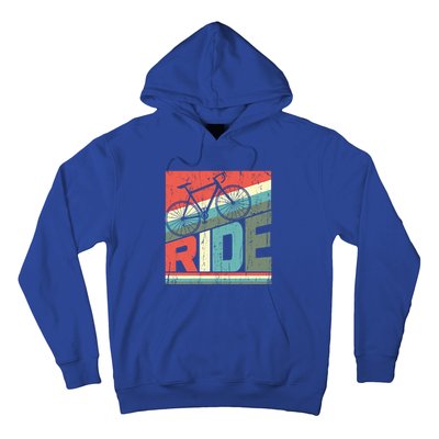 Funny Mountain Biking Vintage Ride Mtb Funny Gift Cool Gift Hoodie