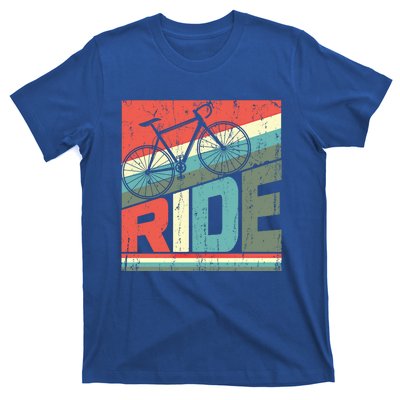 Funny Mountain Biking Vintage Ride Mtb Funny Gift Cool Gift T-Shirt