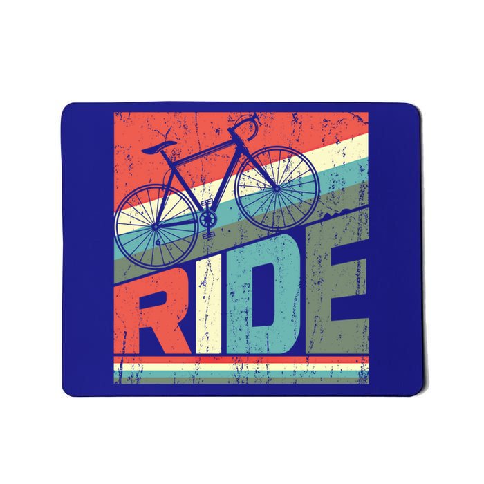 Funny Mountain Biking Vintage Ride Mtb Funny Gift Cool Gift Mousepad