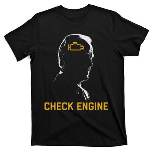 Funny Meme Biden Check Engine Light anti Biden  T-Shirt