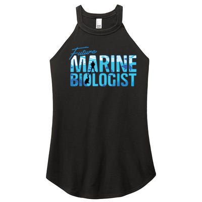 Future Marine Biologist Ocean Student Biology Gift Women's Perfect Tri Rocker Tank