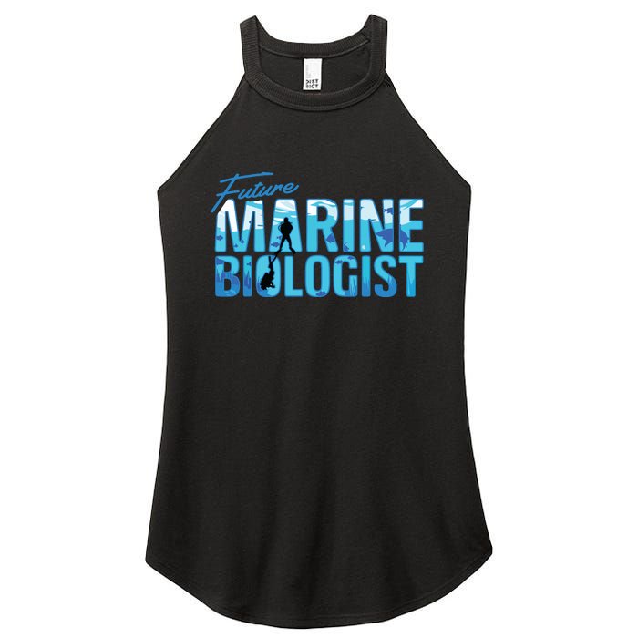 Future Marine Biologist Ocean Student Biology Gift Women's Perfect Tri Rocker Tank