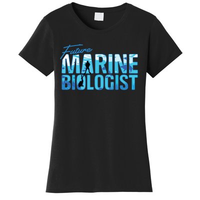 Future Marine Biologist Ocean Student Biology Gift Women's T-Shirt