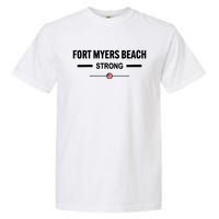 Fort Myers Beach Strong Community Strength Prayer Us Flag Garment-Dyed Heavyweight T-Shirt