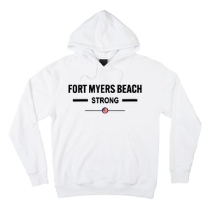 Fort Myers Beach Strong Community Strength Prayer Us Flag Hoodie