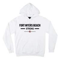 Fort Myers Beach Strong Community Strength Prayer Us Flag Hoodie