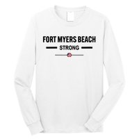 Fort Myers Beach Strong Community Strength Prayer Us Flag Long Sleeve Shirt