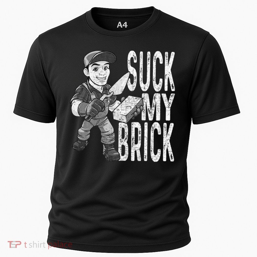 Funny Mason Bricklayer Hard Work Brickie Brickmason Building Performance Shirt