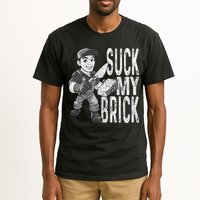 Funny Mason Bricklayer Hard Work Brickie Brickmason Building Tall T-Shirt