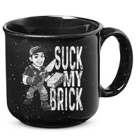 Funny Mason Bricklayer Hard Work Brickie Brickmason Building 15oz Campfire Ceramic Mug