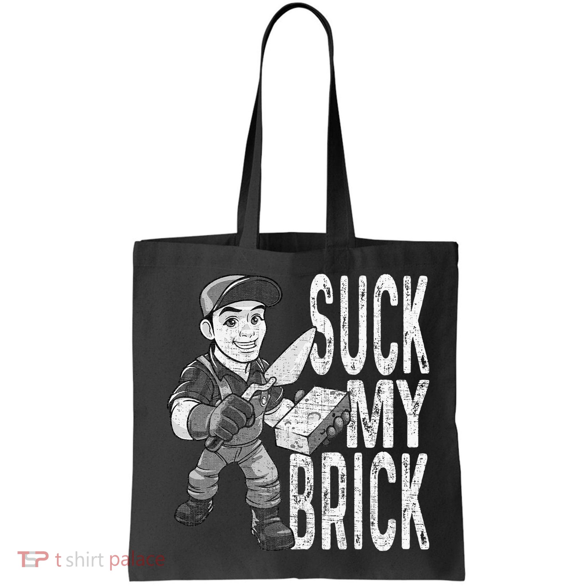 Funny Mason Bricklayer Hard Work Brickie Brickmason Building Bag