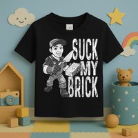 Funny Mason Bricklayer Hard Work Brickie Brickmason Building Toddler T-Shirt