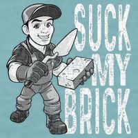 Funny Mason Bricklayer Hard Work Brickie Brickmason Building Sueded Cloud Jersey T-Shirt