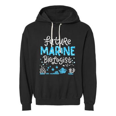 Future Marine Biologist Garment-Dyed Fleece Hoodie