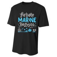 Future Marine Biologist Performance Sprint T-Shirt