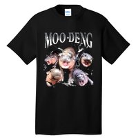 Funny Moodeng Baby Pygmy Hippo Cute Zoo For Family Tall T-Shirt