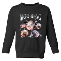 Funny Moodeng Baby Pygmy Hippo Cute Zoo For Family Toddler Sweatshirt